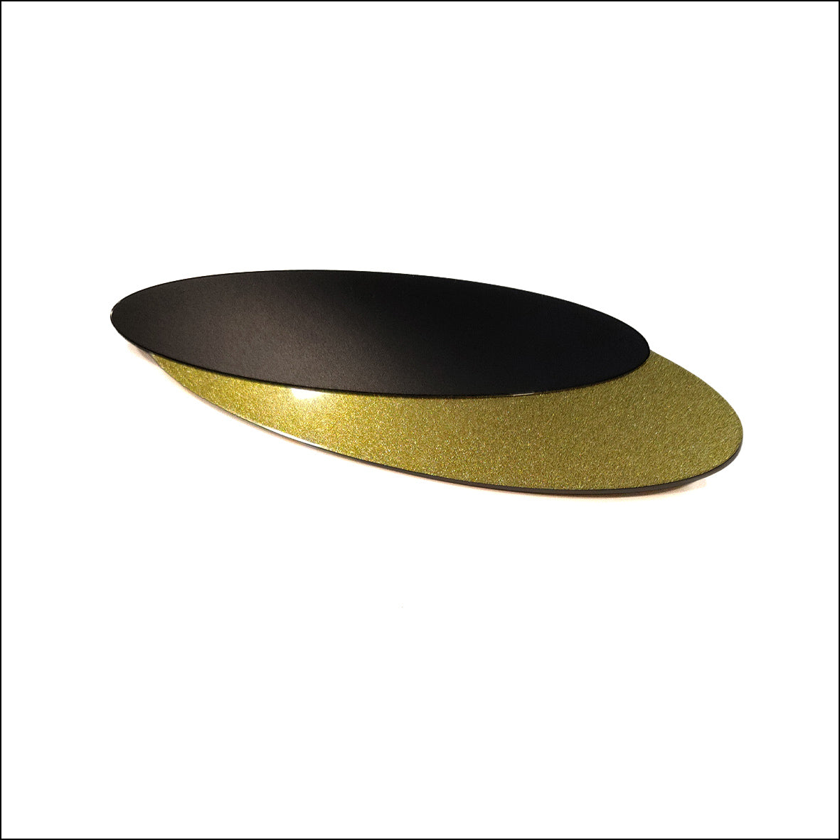 AILA majestic acrylic brooch Antic Gold