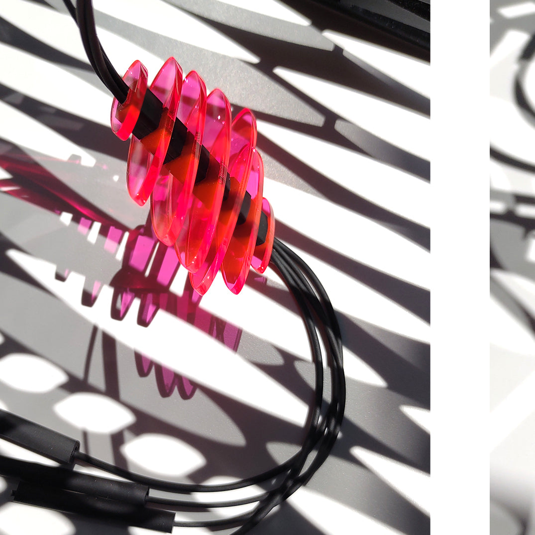 LIMA pendant Neon Red