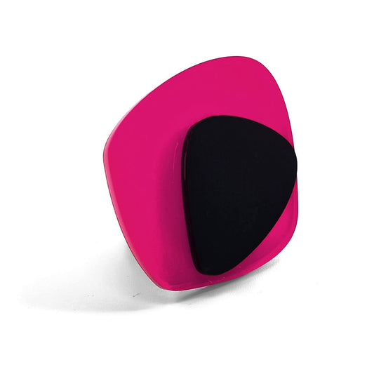 FLOKI  statement  ring Magenta
