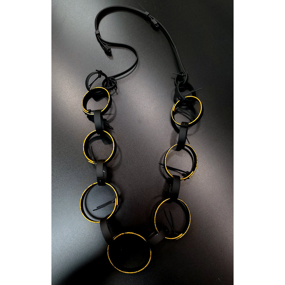 GHALIA long necklace Antic Gold