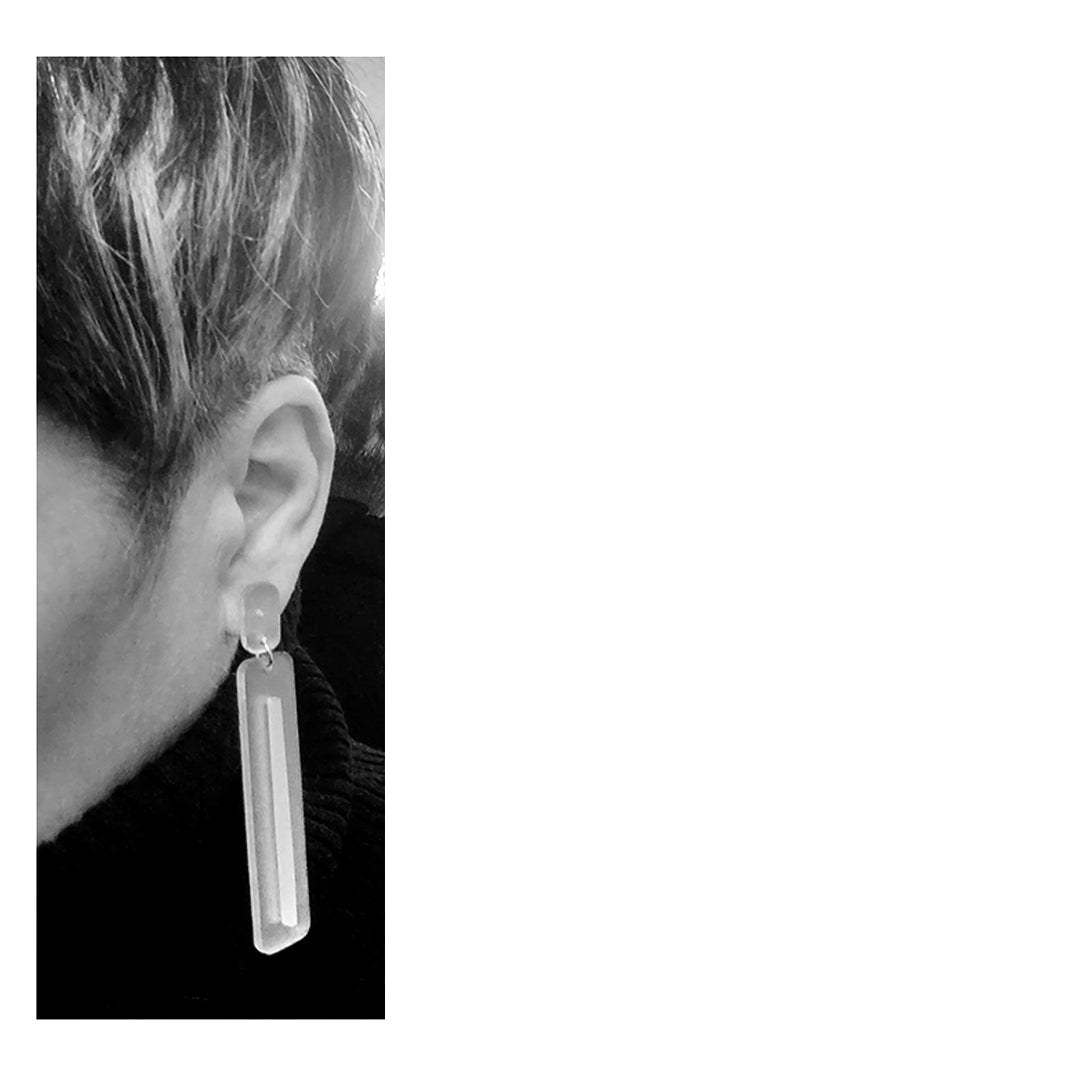 INGRID boucles d'oreilles Aurora Violet