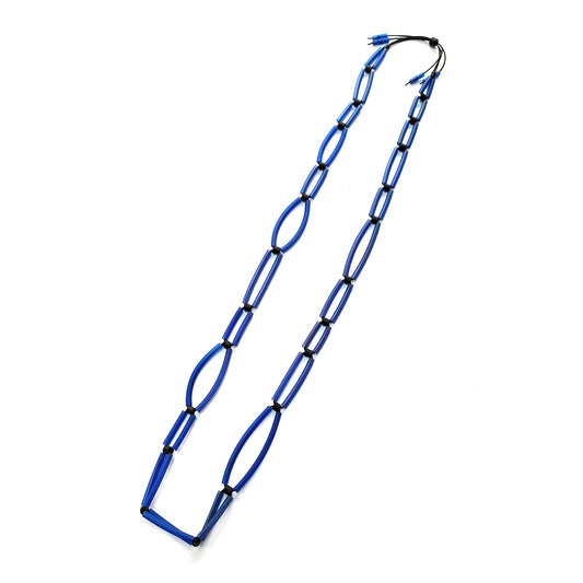 ALBA long necklace Blue