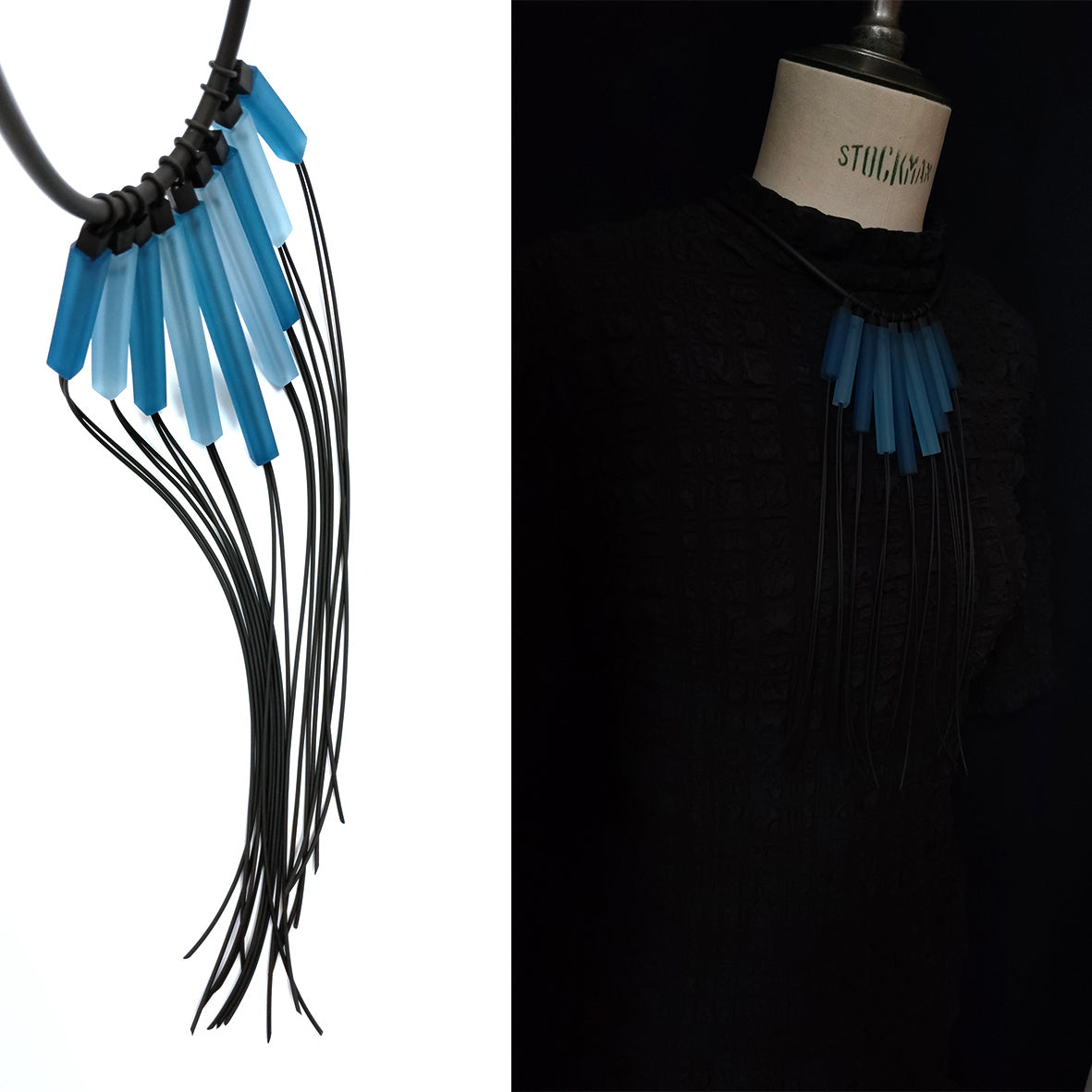 WANAKA necklace + DRIM°TRIO - free / SET Turquoise