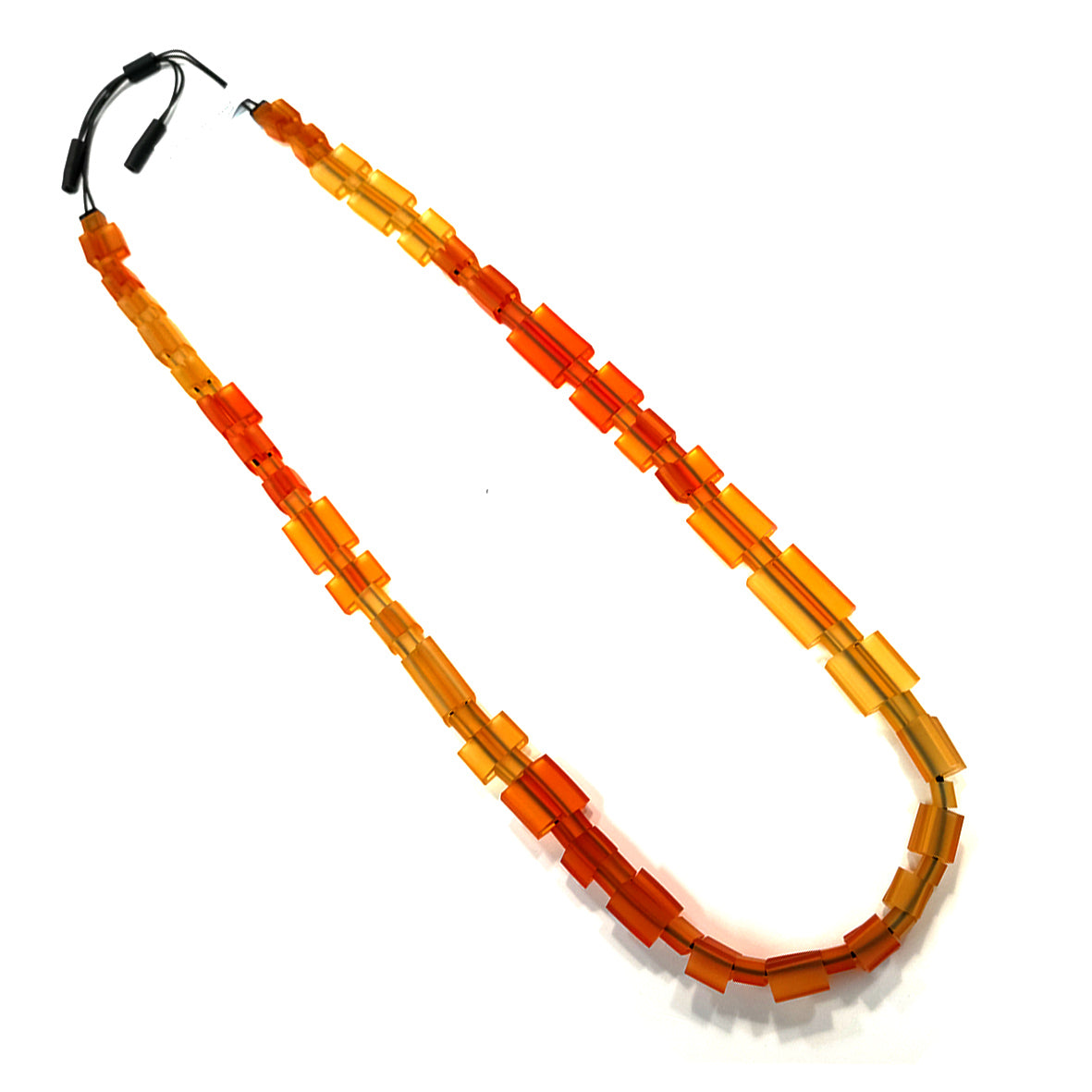 YALTA long necklace Orange Sun