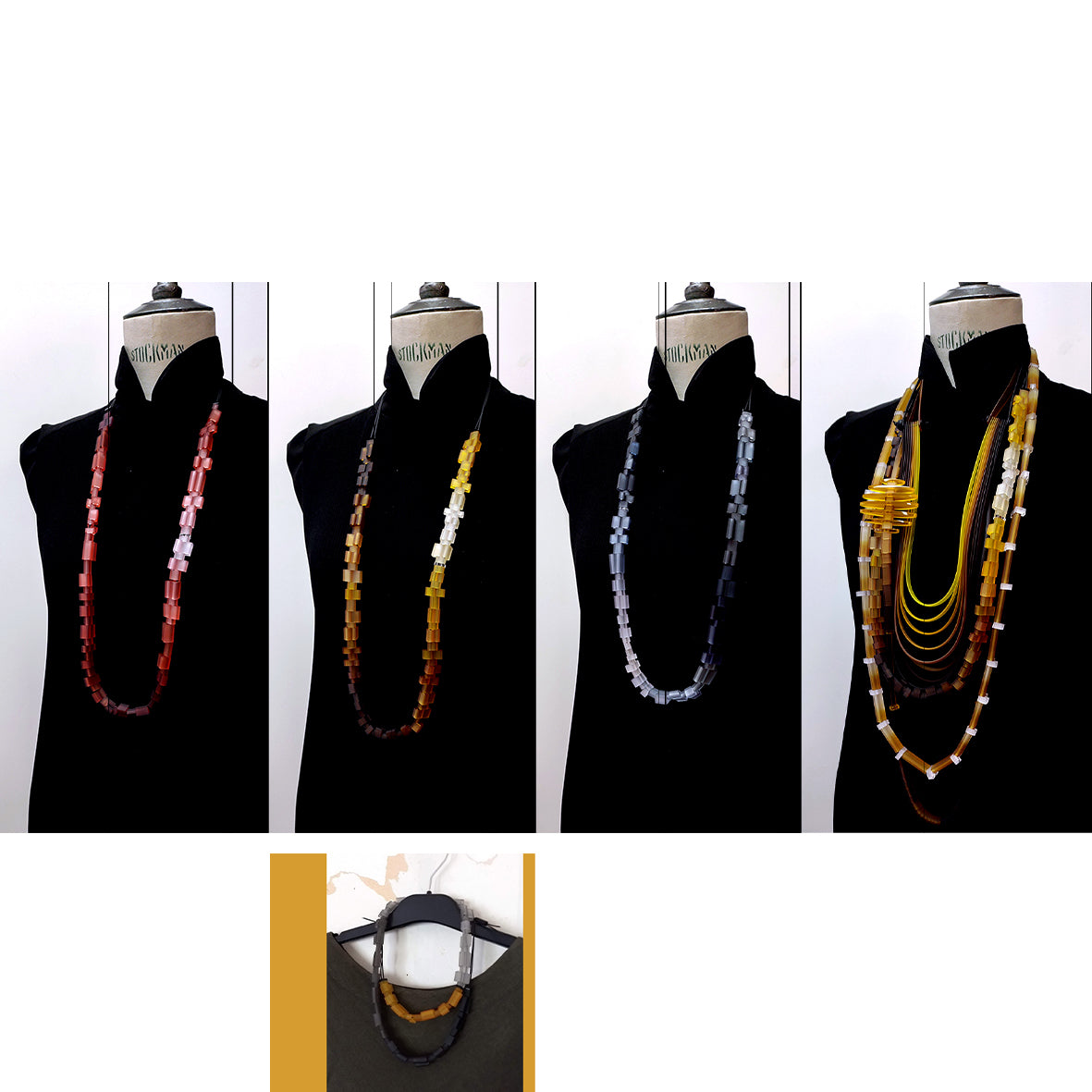 YALTA long necklace Rainbow