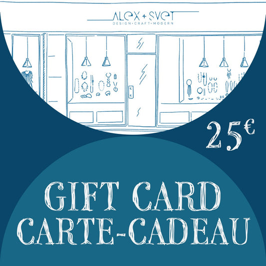 e-GIFT CARD / Carte Cadeau / 25€