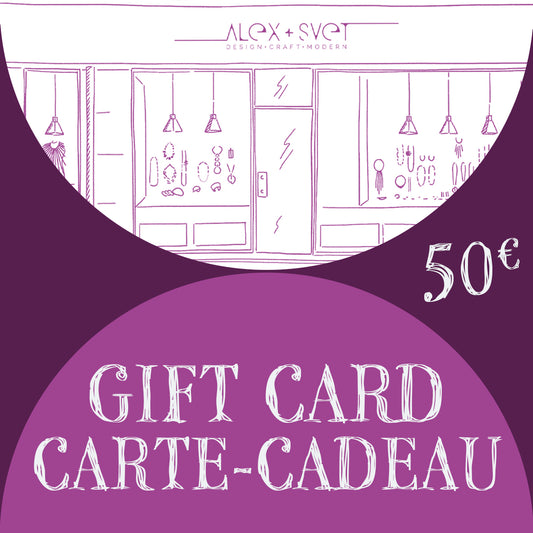 e-GIFT CARD / Carte Cadeau / 50€