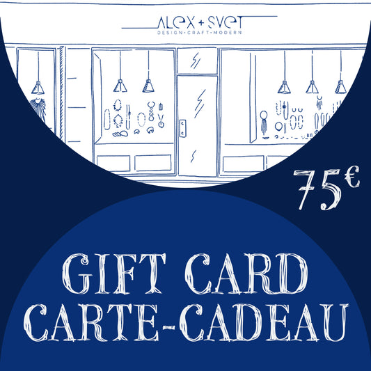 e-GIFT CARD / Carte Cadeau / 75€