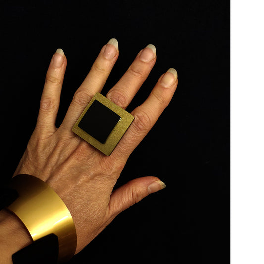 ERIKO ring Antic Gold