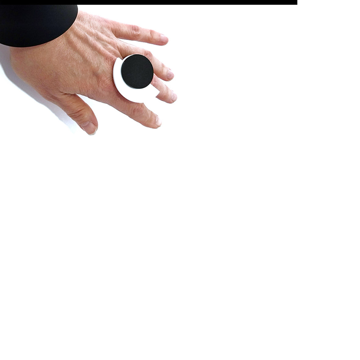 SUZAN bague Blanc et Noir