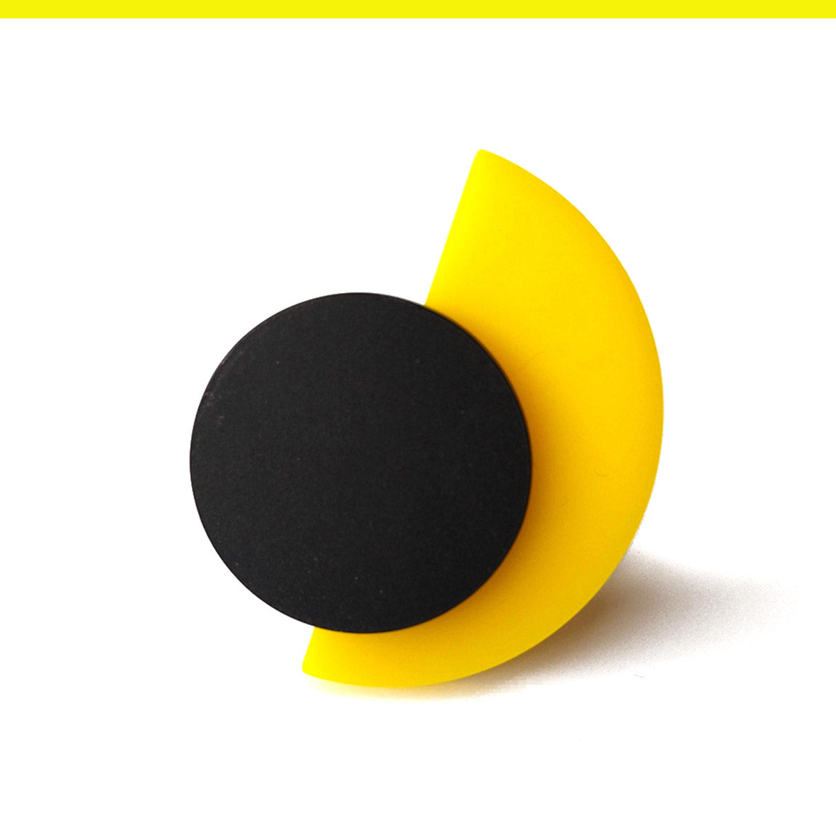 SUZAN bague Jaune et Noir