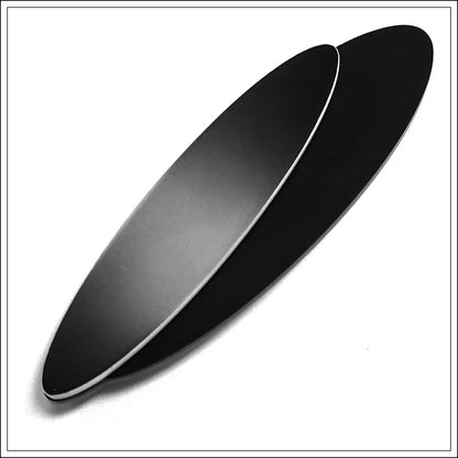 AILA  majestic acrylic brooch Black Black
