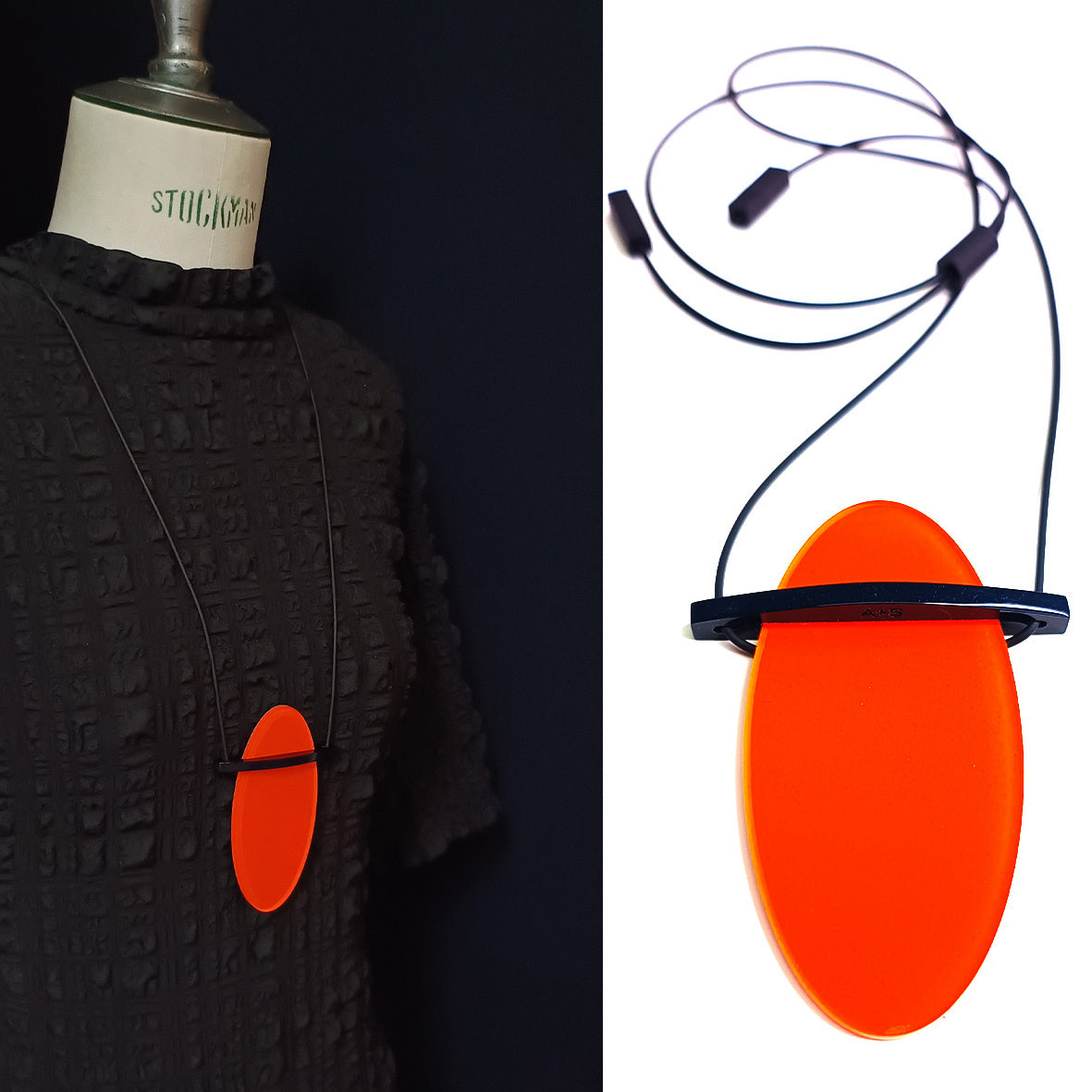 ALMAR pendant Carmine Red