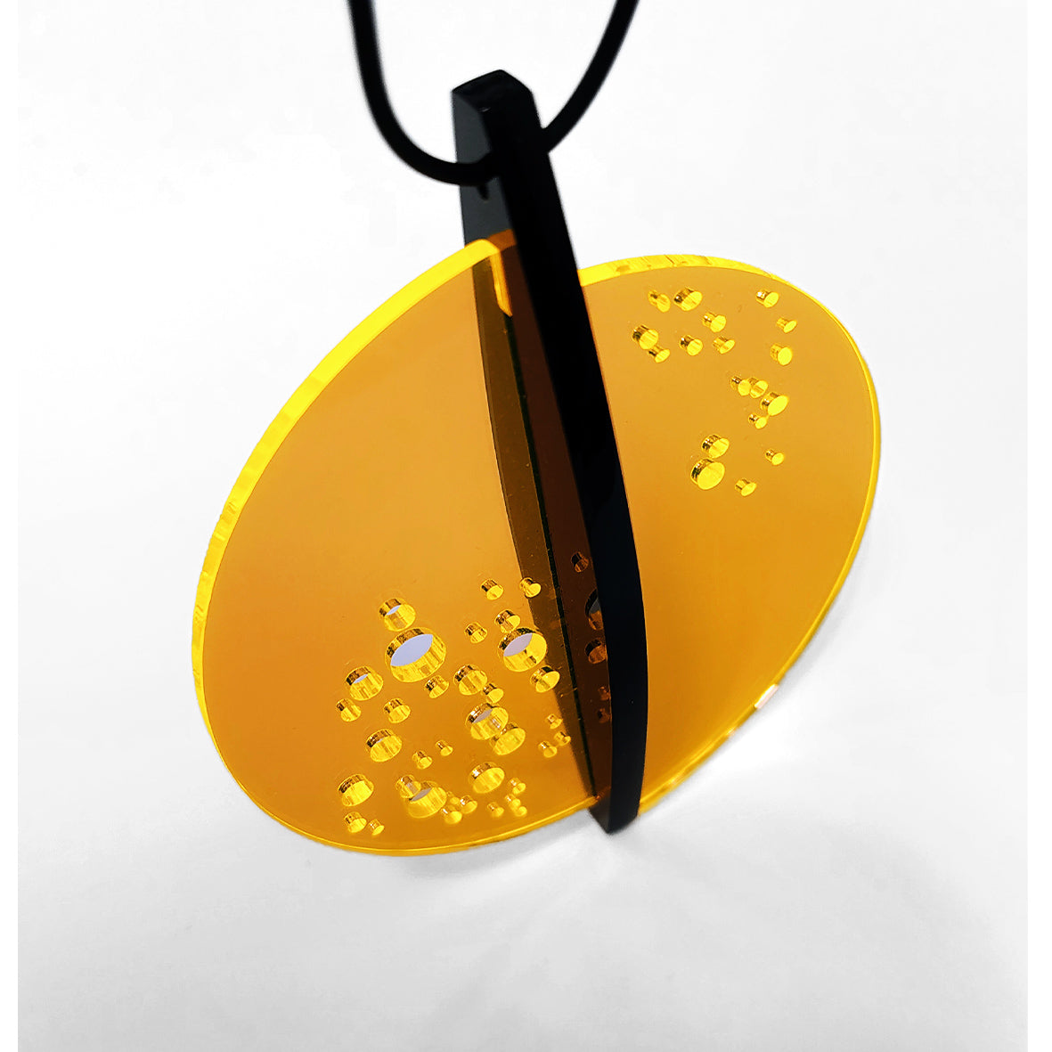 ALF "Colorado" pendentif en Plexiglas Neon Yellow