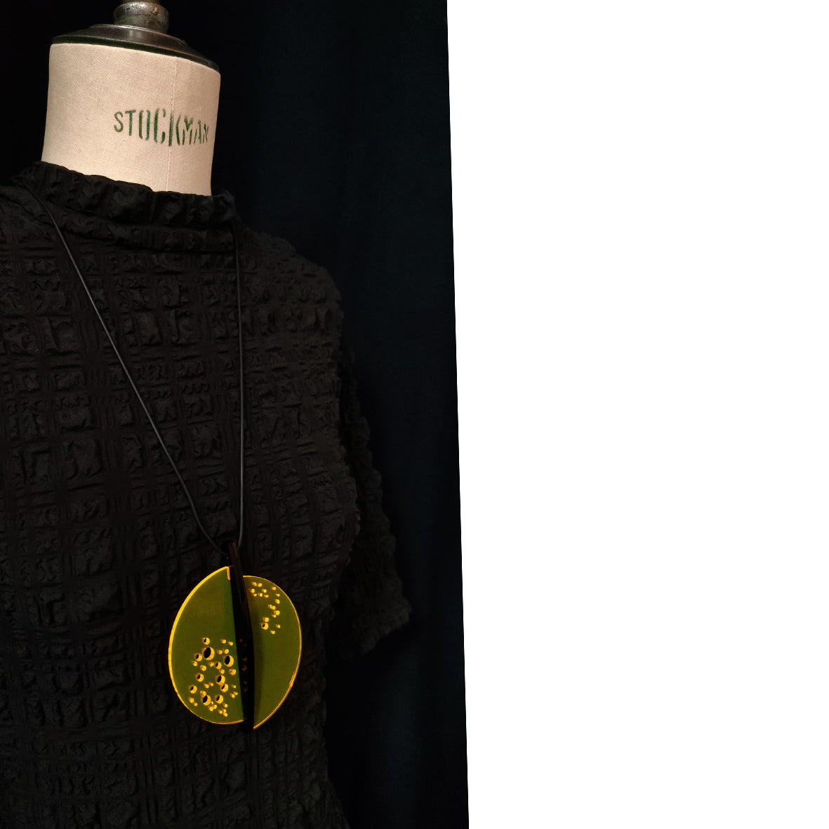 ALF "Colorado" pendentif en Plexiglas Neon Yellow