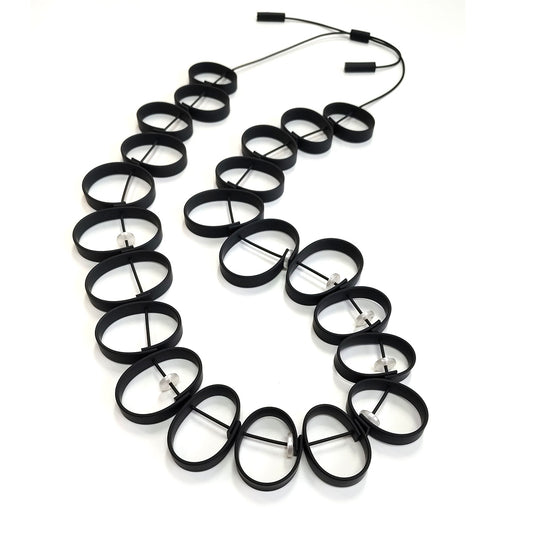 CAPRI long necklace Black Black