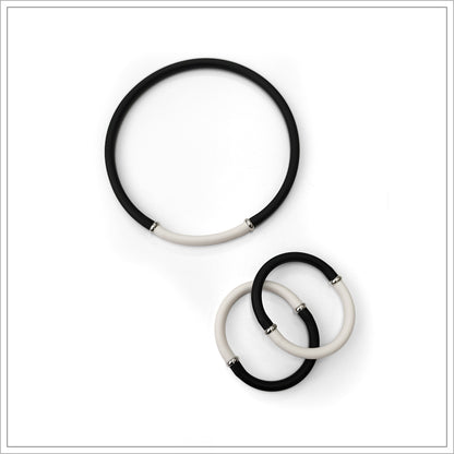 DEKKA choker & JANGO°DUO set of 2 bracelets, ESSENTIALS line