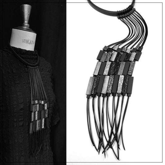 ISIDORA majestic necklace Antic Silver