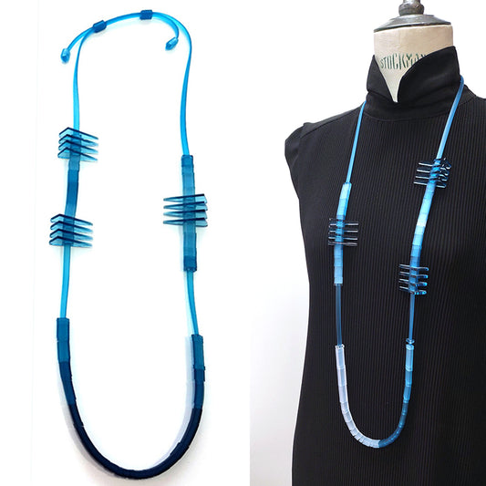 Kansas long necklace Turquoise