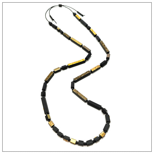 LAMIA long necklace Antic Gold