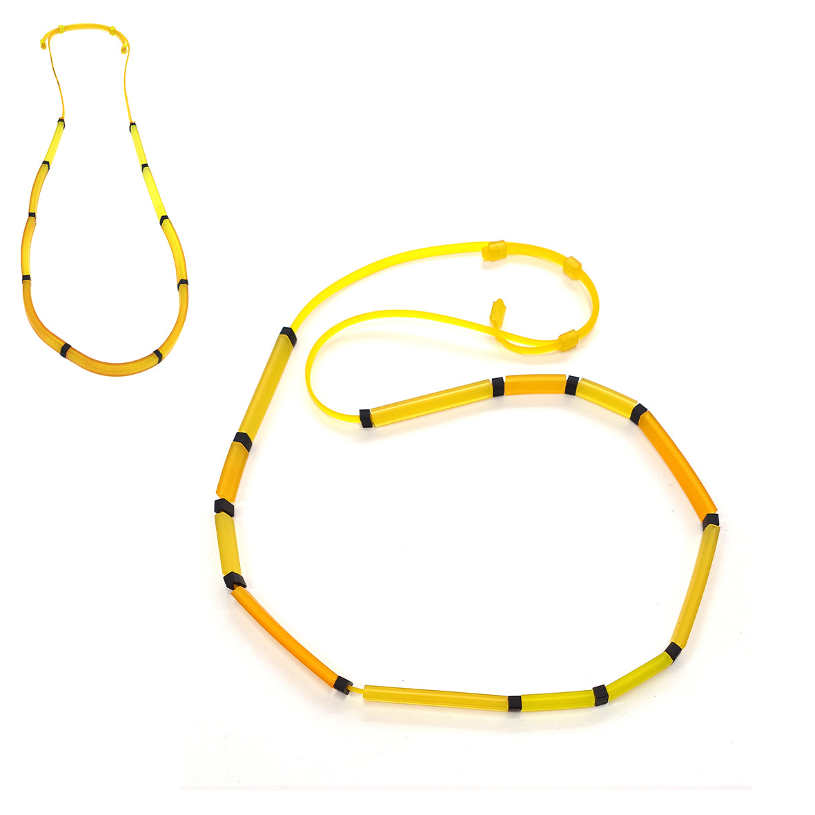 LORETA long necklace Yellow Candy