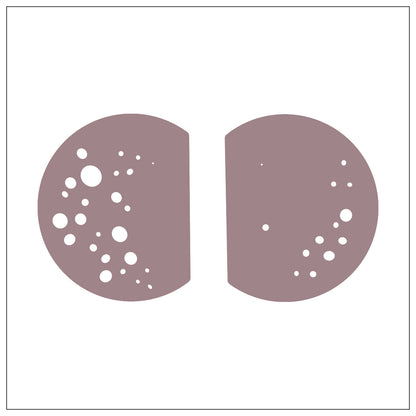 -50% :  MONA boucles d'oreilles Rose de SAHARA