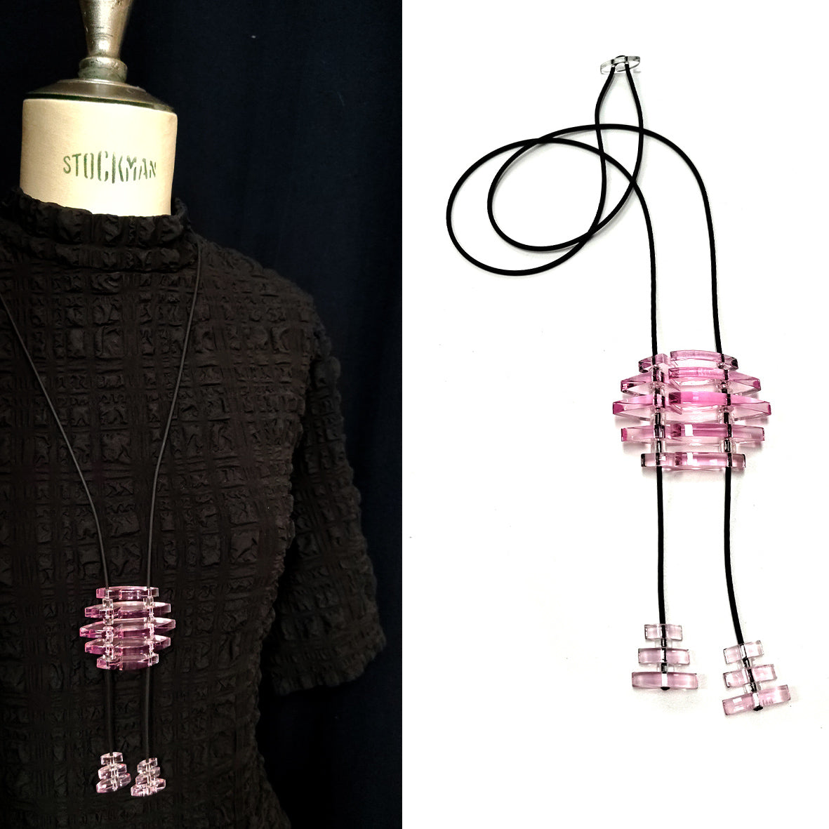 NORY pendant Pink [CRYSTAL PALACE]