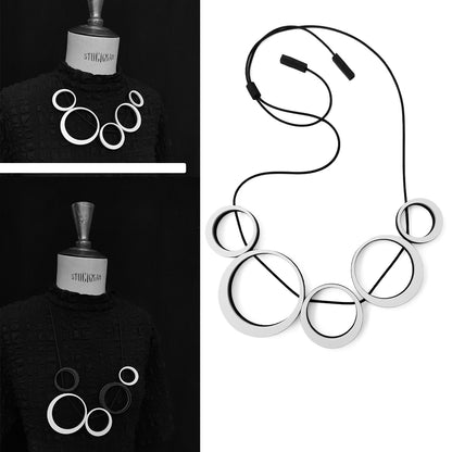 ORELIA reversible & adjustable necklace BAUHAUS line