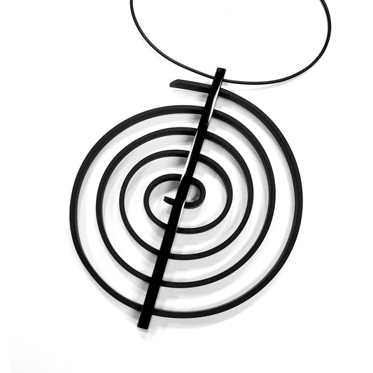 ORSOLA pendentif Noir / Noir