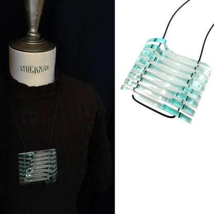 SALOME pendentif Vert d'eau [CRYSTAL PALACE]