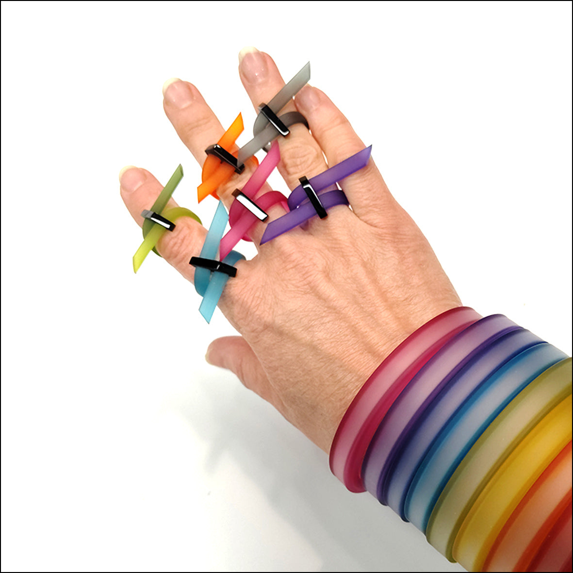 VEGA rubber bracelet | 8 colors available