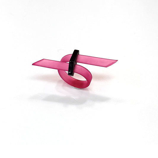 SANAGA adjustable rings Fuschia