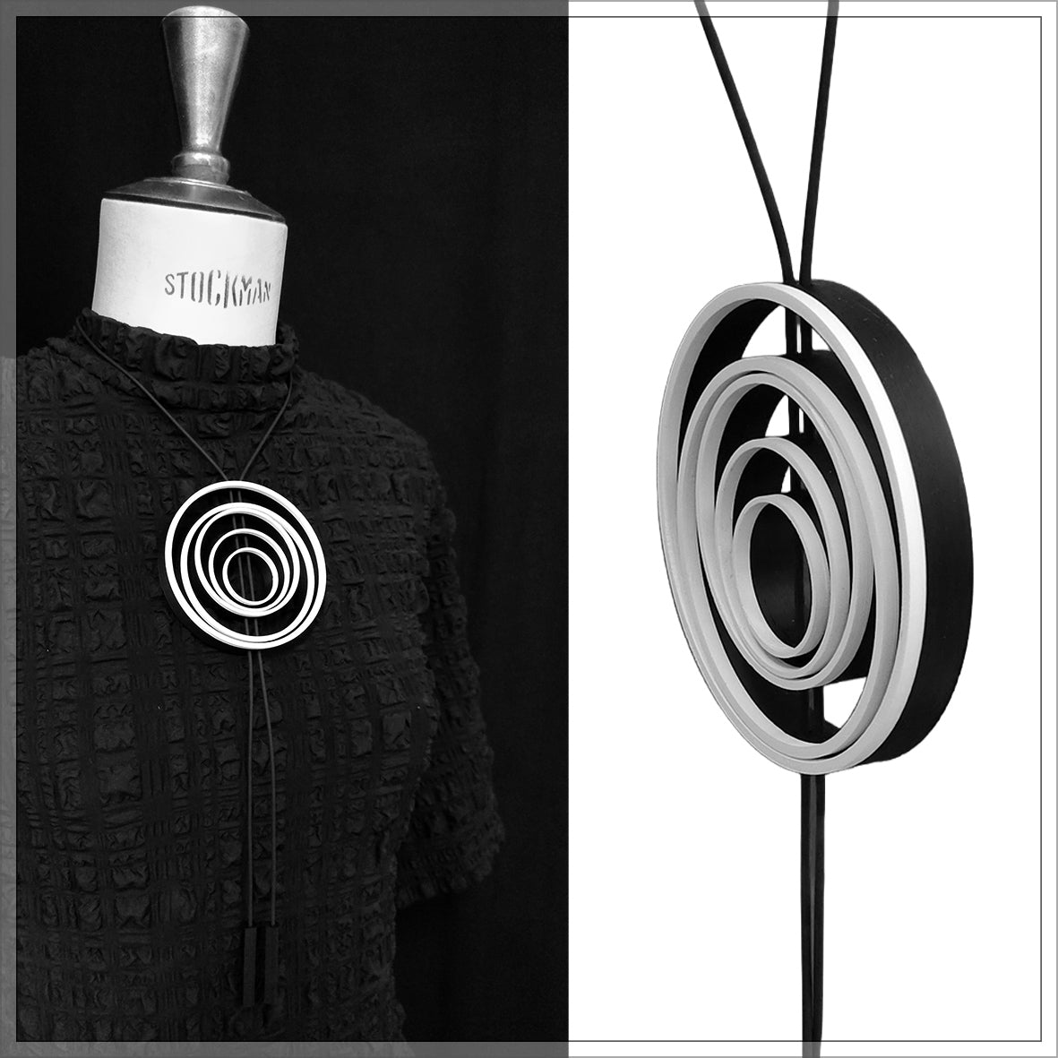 SASKIA reversible & adjustable pendant BAUHAUS line