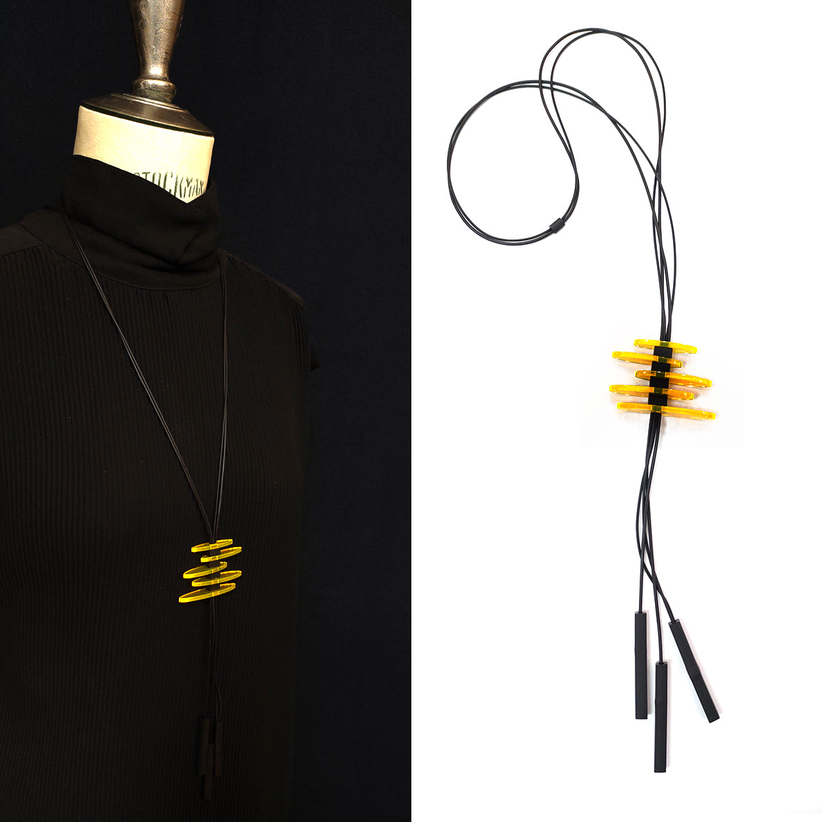 SYDNEY pendant Neon Yellow