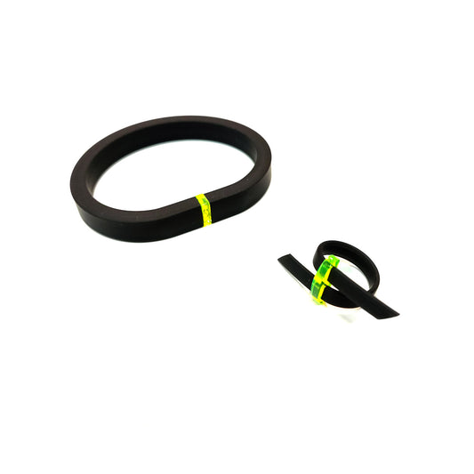 Set TORY bracelet + EPHEZE adjustable ring Neon Green