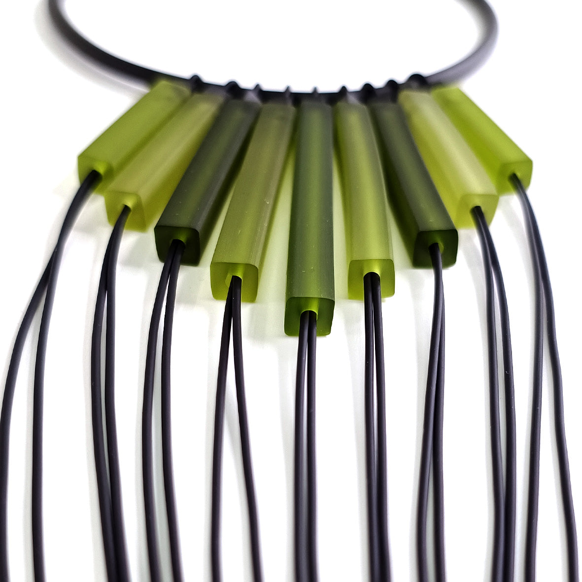 WANAKA necklace Lime Green