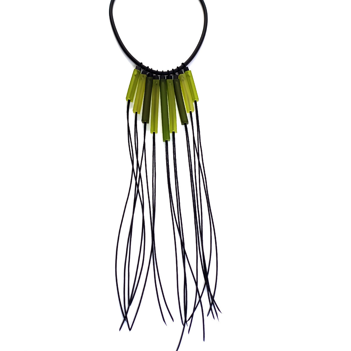 WANAKA necklace Lime Green