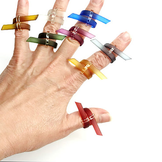 EPHEZE adjustable rings in 8 colors| PERFECT GIFT