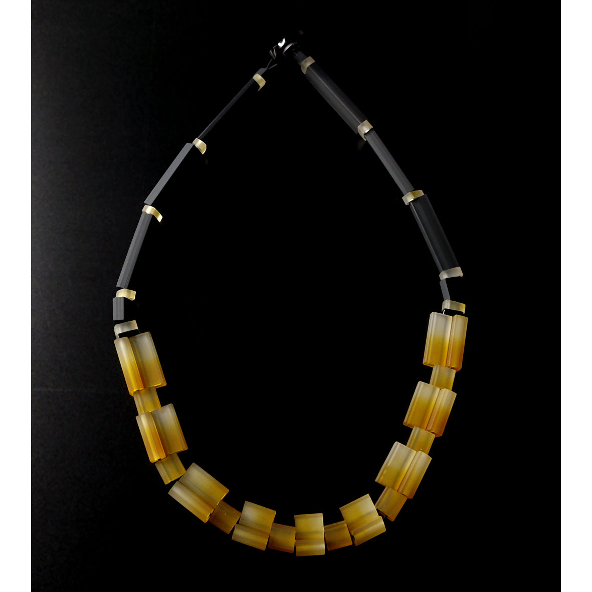 Helsinki necklace Ochre Bronze