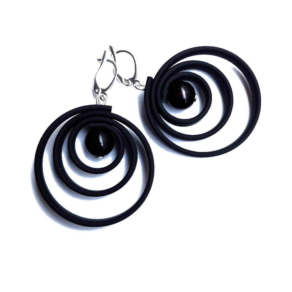 ORCHIDEE earrings Black